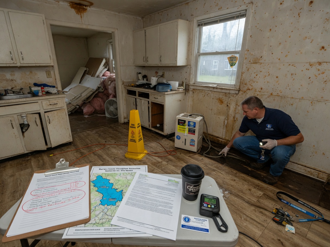 What Influences Water Damage Restoration Costs in Warren County