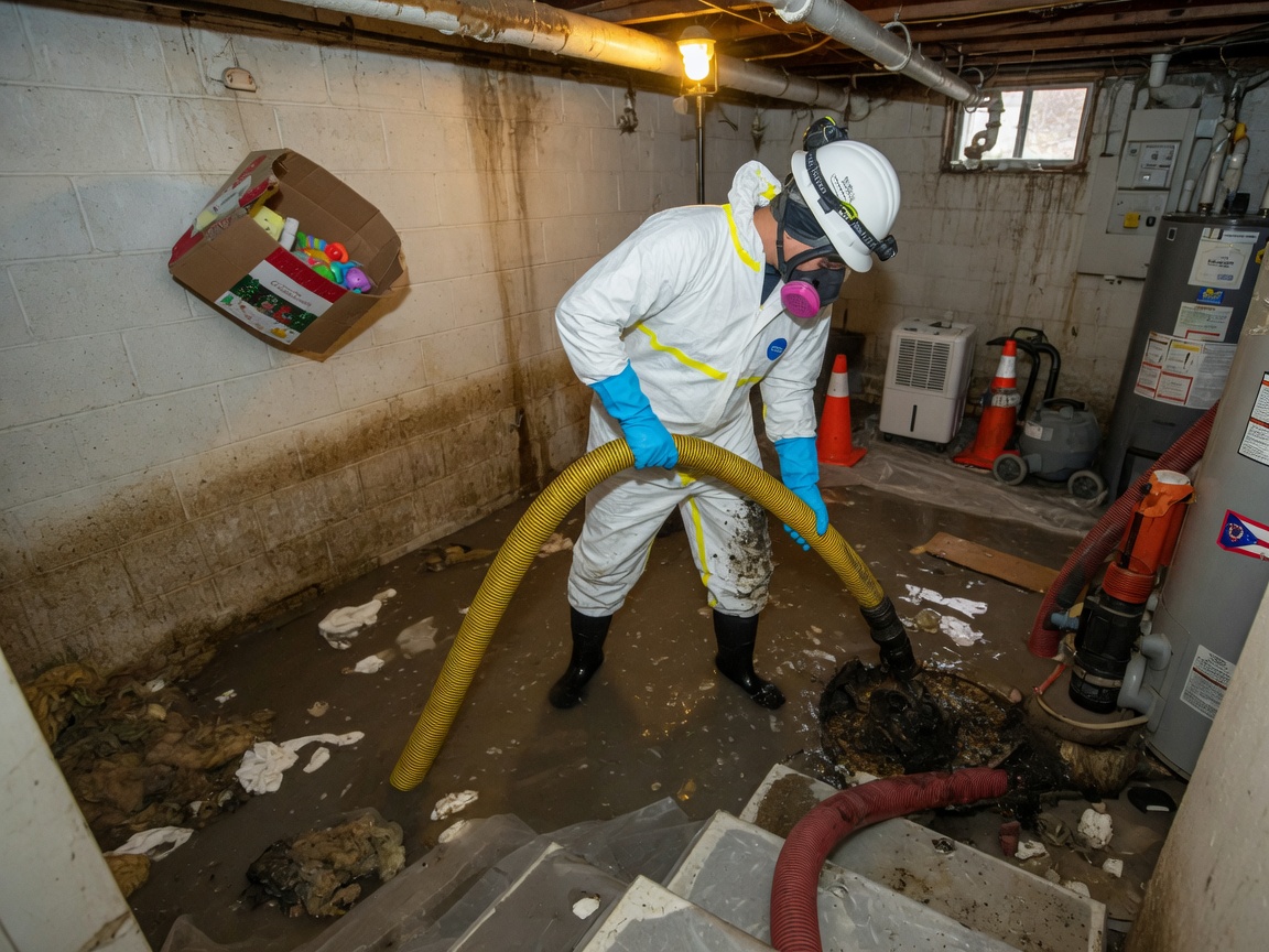 Sewage Backup Cleanup in Bowling Green, KY