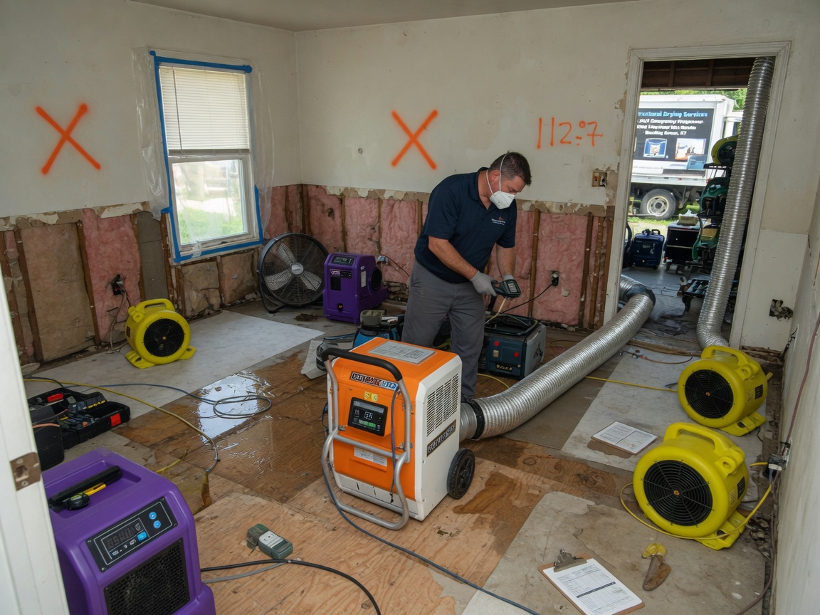Structural Drying Services in Bowling Green, KY